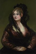 欧洲12-19世纪油画六_GOYA Y LUCIENTES, Francisco de - Dona Isabel de Porcel